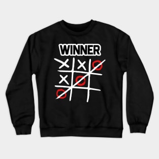 Tic Tac Win - Game Winner Crewneck Sweatshirt